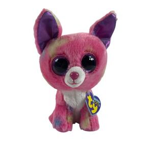 Ty Beanie Boos Cancun Fox Dog Plush 6" Stuffed Toy Lovey